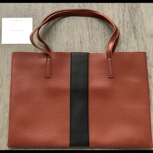 Vince Camuto tote bag- cognac